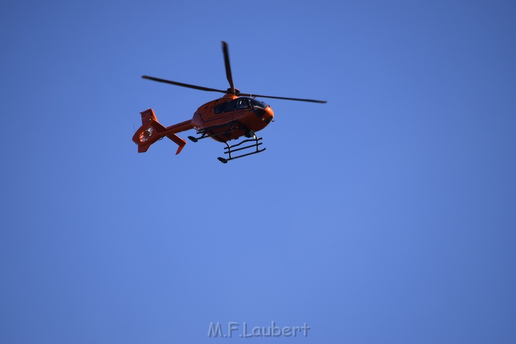 Schwerer VU Krad Fahrrad Koeln Porz Alte Koelnerstr P063.JPG - Miklos Laubert